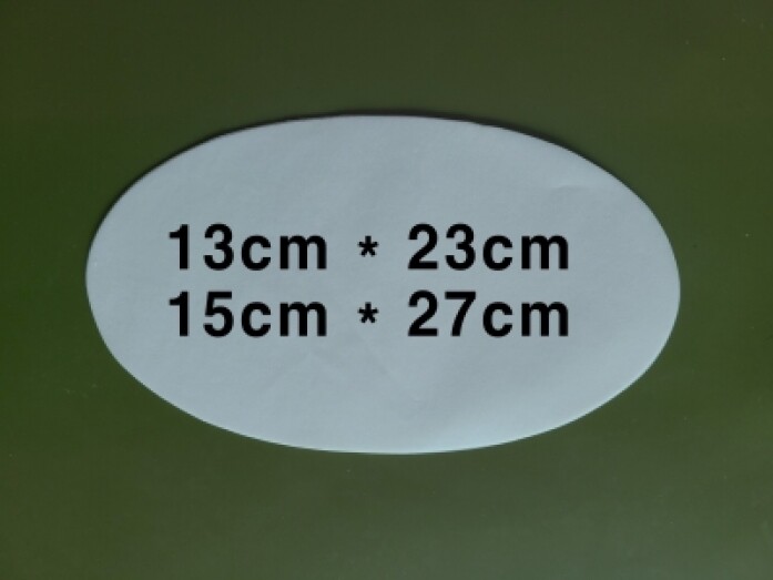 타원형 종이호일(13*23cm/15*27cm(600장/1000장)접시받침용,사이간지용